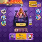 حساب كلاش رويال ماااكس لفل 70