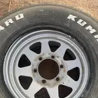 جنط مرمي عندنا للبيع على السوم لني ما اعرف قيمته