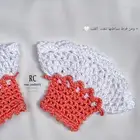 قفازات دانتيل كروشية