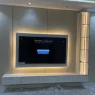 ديكورات خلفيات تلفزيون بديل اشيبورد بديل رخام نعلات باركيه