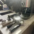 مكينه قهوة اسبريسو مستعمله باغراضها