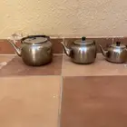 ثلاث اباريق استيل كوريه طقم