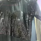 فستان لون اسود ناعم موديل جديد