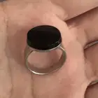 خاتم لون اسود