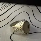 خاتم فضه خالص