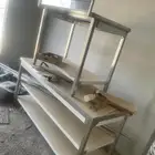 3 طاولات ستيل اخت الجديده للبيع