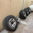 جنوط مع كفرات 275 70 16