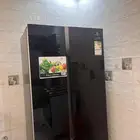 ثلاجه بابين شبه الجديده