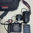 كاميرا Canon 70D   عدستين احترافية   شنطة وشاحن   حالة