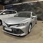 كامري 2018 قراندي اللون فضي