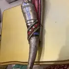 جنبيه دريع فضه كامله قديمه ابوجسر كفو مليانه خاليه من العيوب