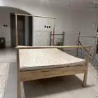 سرير خشب من إيكيا