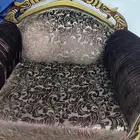 كنب مستعمل اثنين كبار وثنين صغار