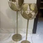 حامل شموع بنمط كلاسيكي(بسعر 150 ريال)