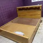 بيع غرفة نوم خشب وطاولة قهوة