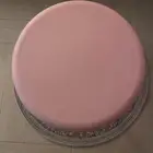 طاولة وردية جميلة ولطيفة وجديدة