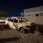 جيب لكزس 2009 محترق جاهز للنقل