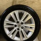 جنوط لكزس es350 وكاله مع الكفرات موديل 13-15