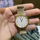 ساعة مطليه ذهب