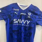 تي شيرت نادي الهلال ازرق الاصلي موسم 2024 2025