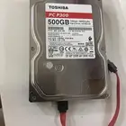 هاردسك داخلي 500 جيجا شركة توشيبا مستخدم و نظيف