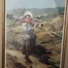 للبيع لوحة أثرية عمرها اكثر من 35 سنة