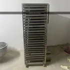 طاولات فرد خبز شامي مقاس60في120استلس العدد24