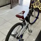 سيكل كوبرا نظيف على السوم مضاف عليه بعض الاستكرات لتزين