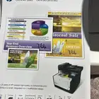 طابعة hp ملونة ليزر مستعمله واي فاي
