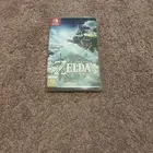 لعبة Zelda tears of the kingdom غير مستعملة