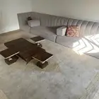 مجلس مع طاوله خدمه وفرشه