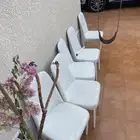 طاوله خدمه وكراسي