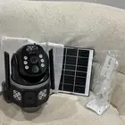 كاميرا بالطاقة الشمسية عدسة مزدوجة تشتغل بشريحه شريحة