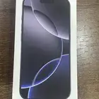 ابفون 16 برو 256GB اسود تيتانيوم