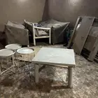 جلسات خارجيه وثنين سرير للبيع الاسره نظيفه وشكلها مرتب