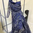 فستان مديم كحلي