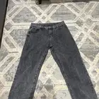 بنطلون جنز فضفاض جديد مقاس M رجالي (على سوم)