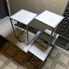 طاولات خدمه مع طاوله وسطيه كبيره