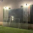 زجاج كبير للاستراحات او للبيت