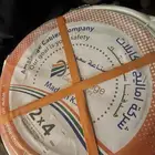 للبيع سلك مزدوج ابيض خطين4 ملي