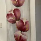 لوحة ورد طويله ممتازه