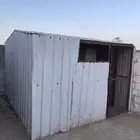 للبيع غرفه حديد متنقله 3 في 3