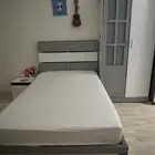 دولاب بابين و سرير تقريبا  120.200