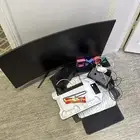 شاشه 27 بوصه اتوقع محيطيه سماعه