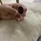 خاتم عقيق يماني المقاس 19