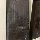 باب خشب نظيف مره