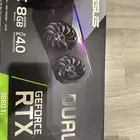 كرت شاشة 3060TI asus dual 8gb oc مع معالج i5-10400fوبورسبلاي