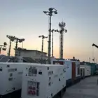 ايجار مولد كهرباء جنريتر generator rent تورلايت tower light