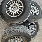 كفرات ريدستون ربع حجري مع جنوط برايد خمسه مسمار مقاس 17 جيب