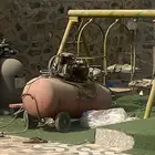 ماطور كنبرسر معه سلم 3 متر للبيع